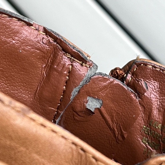 Lauren Ralph Lauren Boho Shelli Sz 9 Leather Ankle Side Zip Boots - Picture 6 of 12